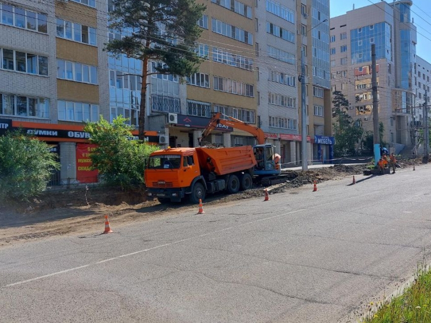 Новобульварная на реконструкции: Минстрой Забайкалья показал, как меняется улица